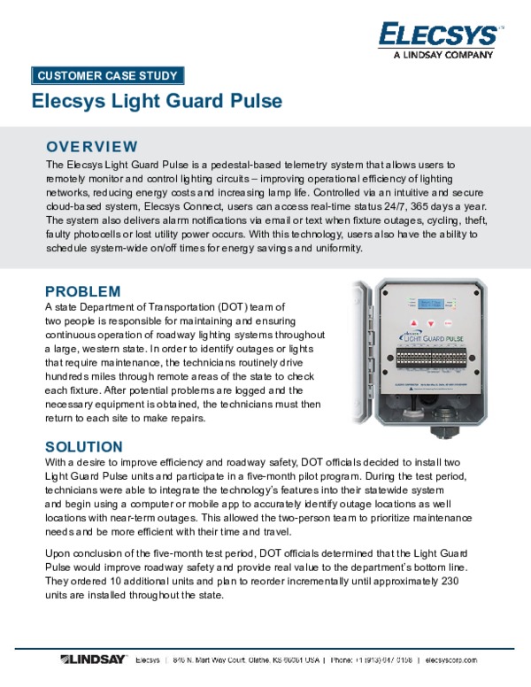 Light Guard Pulse Case Study